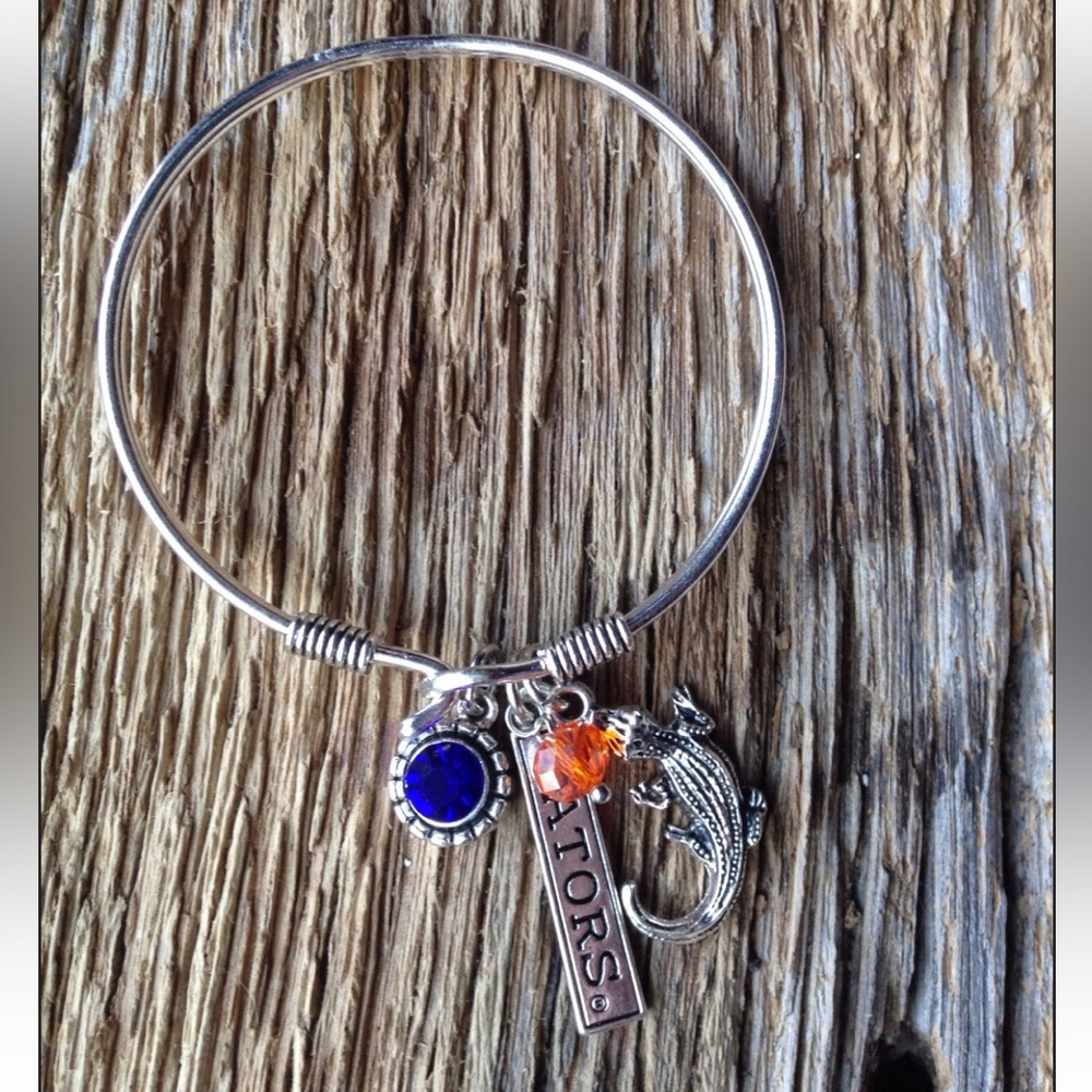 Florida Gators Bangle, Florida Bracelet, Gators B… - image 3